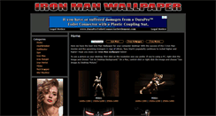 Desktop Screenshot of ironmanwallpaper.com