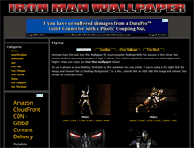 Tablet Screenshot of ironmanwallpaper.com